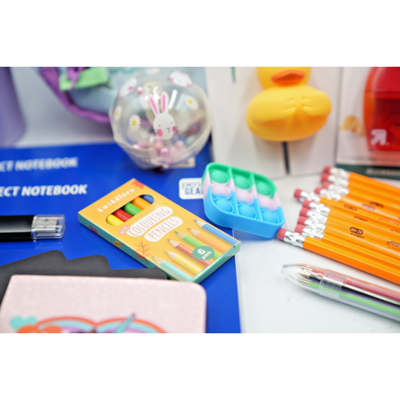 Cat & Jack Unicorn Backpack + Embark Lunch Bag Back‑to‑School Supply Bundle - Picture 11 of 16